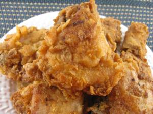  I can't believe how much I miss fried chicken, or just real meat...